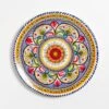 De La Cal Ceramics 13-inch Multicolor Serving Plate -Food Sale Stores MS 7.13.21 358