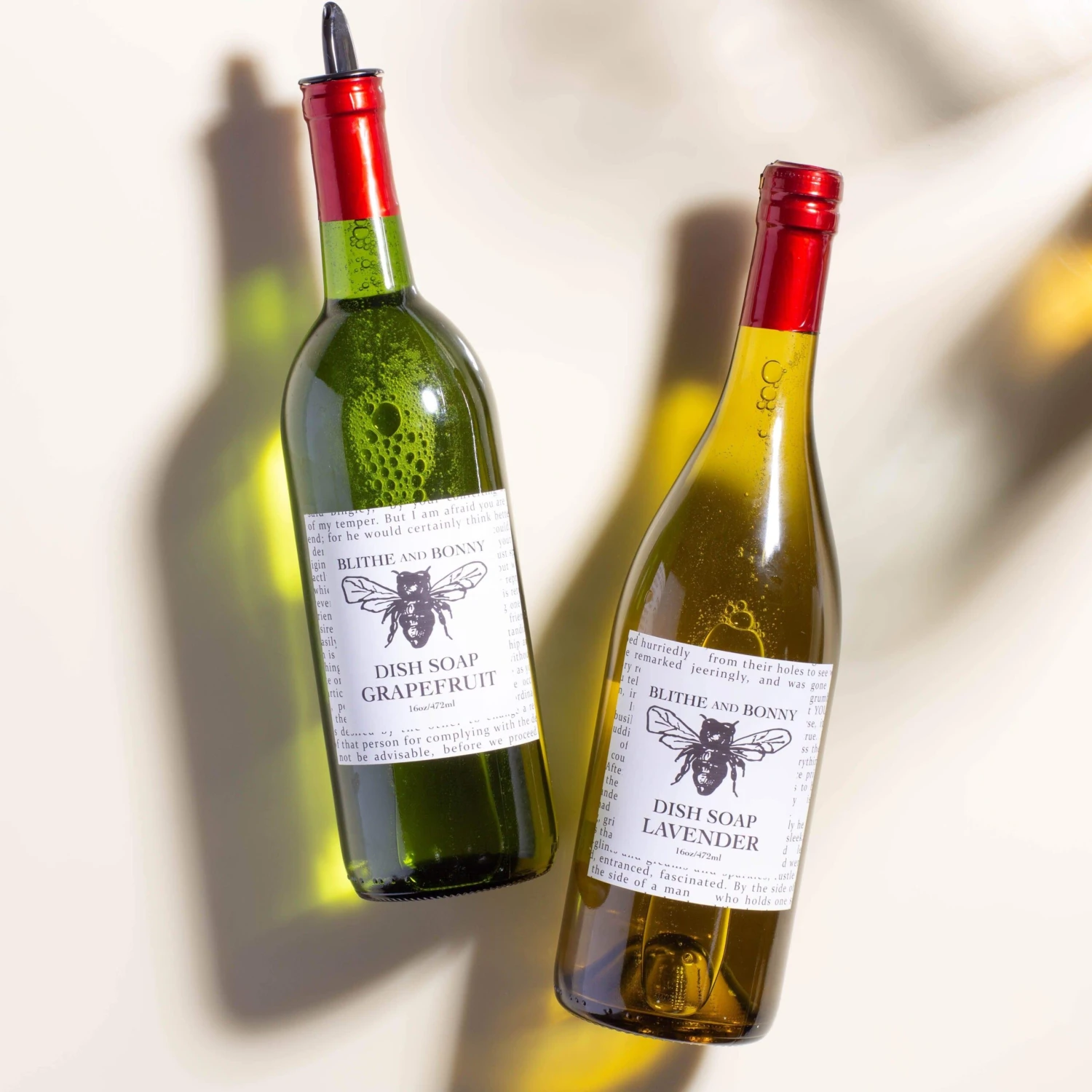 Blithe And Bonny Wine Bottle Dish Soap 4 Blithe And Bonny Wine Bottle Dish Soap - Image 2