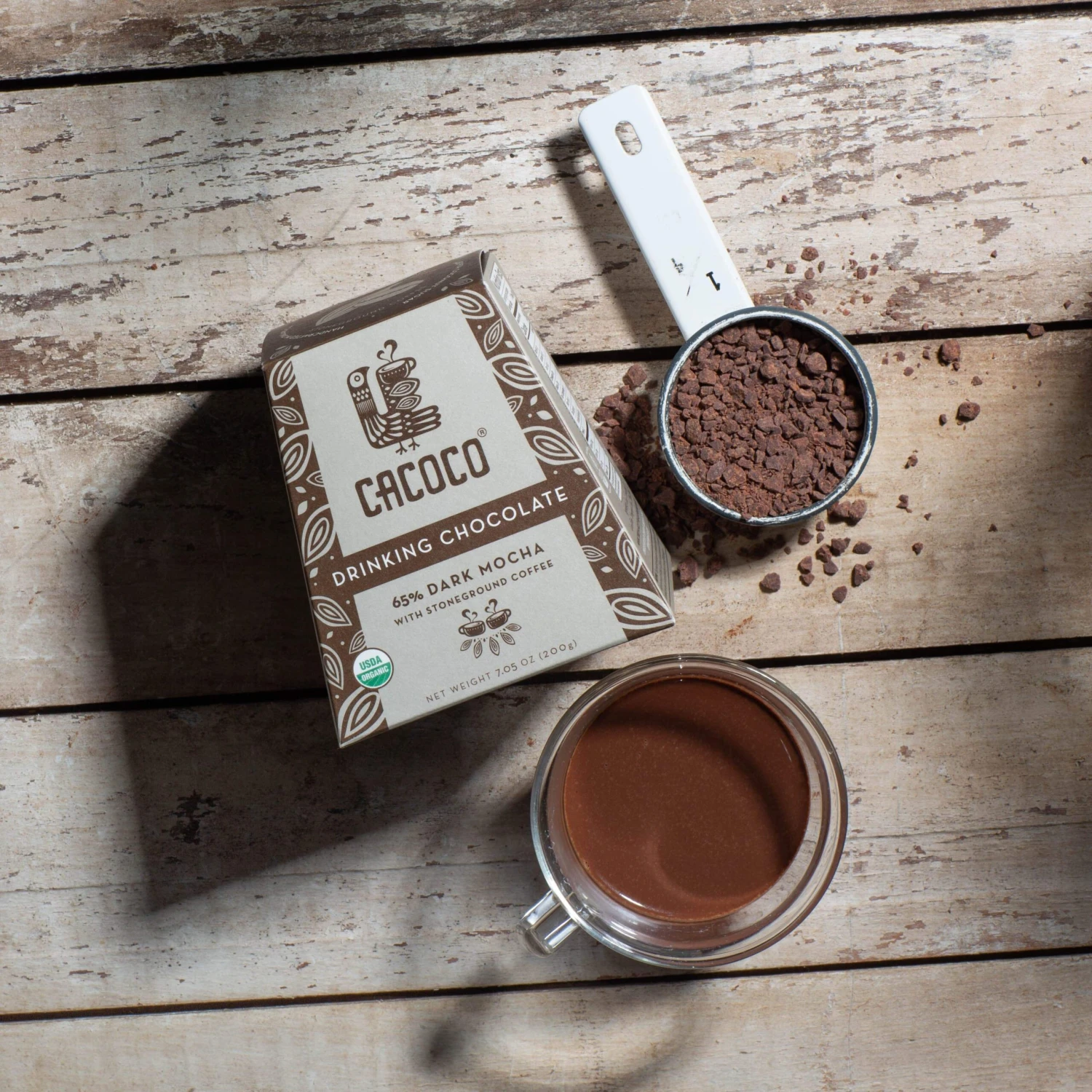 Coracao Confections Cacoco Drinking Chocolate 65% Mocha Dark 4 Coracao Confections Cacoco Drinking Chocolate 65% Mocha Dark - Image 2