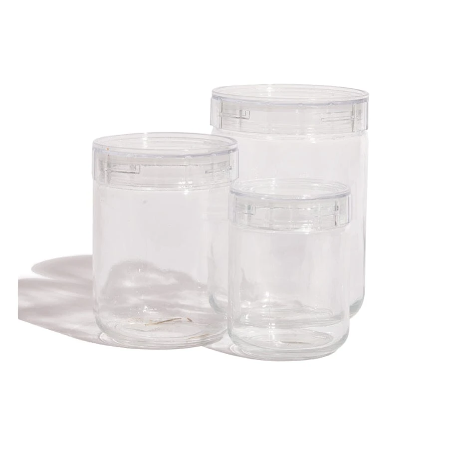 Cellarmate Charmy Clear Storage Jars — Tall 3 Cellarmate Charmy Clear Storage Jars — Tall