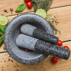 ChefSofi Extra Large 5-Cup Mortar And Pestle 7 ChefSofi Extra Large 5-Cup Mortar And Pestle -Food Sale Stores chefsofi extra large 5 cup mortar and pestle equipment chefsofi 786206