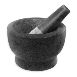 ChefSofi Granite Mortar And Pestle Set -Food Sale Stores chefsofi granite mortar and pestle set chefsofi polished black 28315332116537