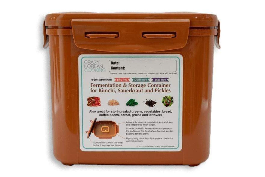 Crazy Korean Cooking E-jen Fermentation & Storage Container 3 Crazy Korean Cooking E-jen Fermentation & Storage Container