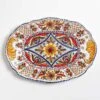 De La Cal Ceramics Multicolor Traditional Large Oval Platter -Food Sale Stores de la cal ceramics multicolor traditional large oval platter from spain 28465714135097