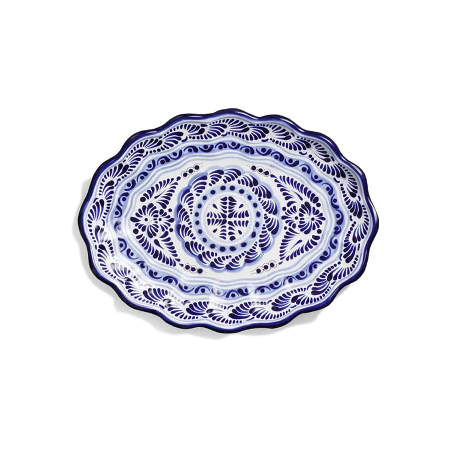 Guelaguetza Designs Large Oval Platter 3 Guelaguetza Designs Large Oval Platter