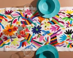 Guelaguetza Designs Multicolor Otomi Table Runner 7 Guelaguetza Designs Multicolor Otomi Table Runner -Food Sale Stores guelaguetza designs multicolor otomi table runner camino de tenango guelaguetza designs 28306604949561