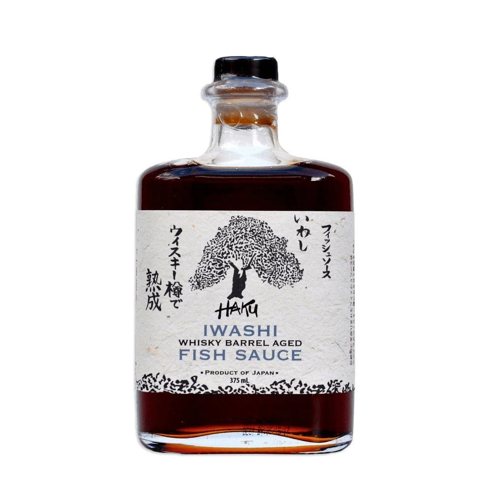 Haku Iwashi Whiskey Barrel Aged Fish Sauce 3 Haku Iwashi Whiskey Barrel Aged Fish Sauce