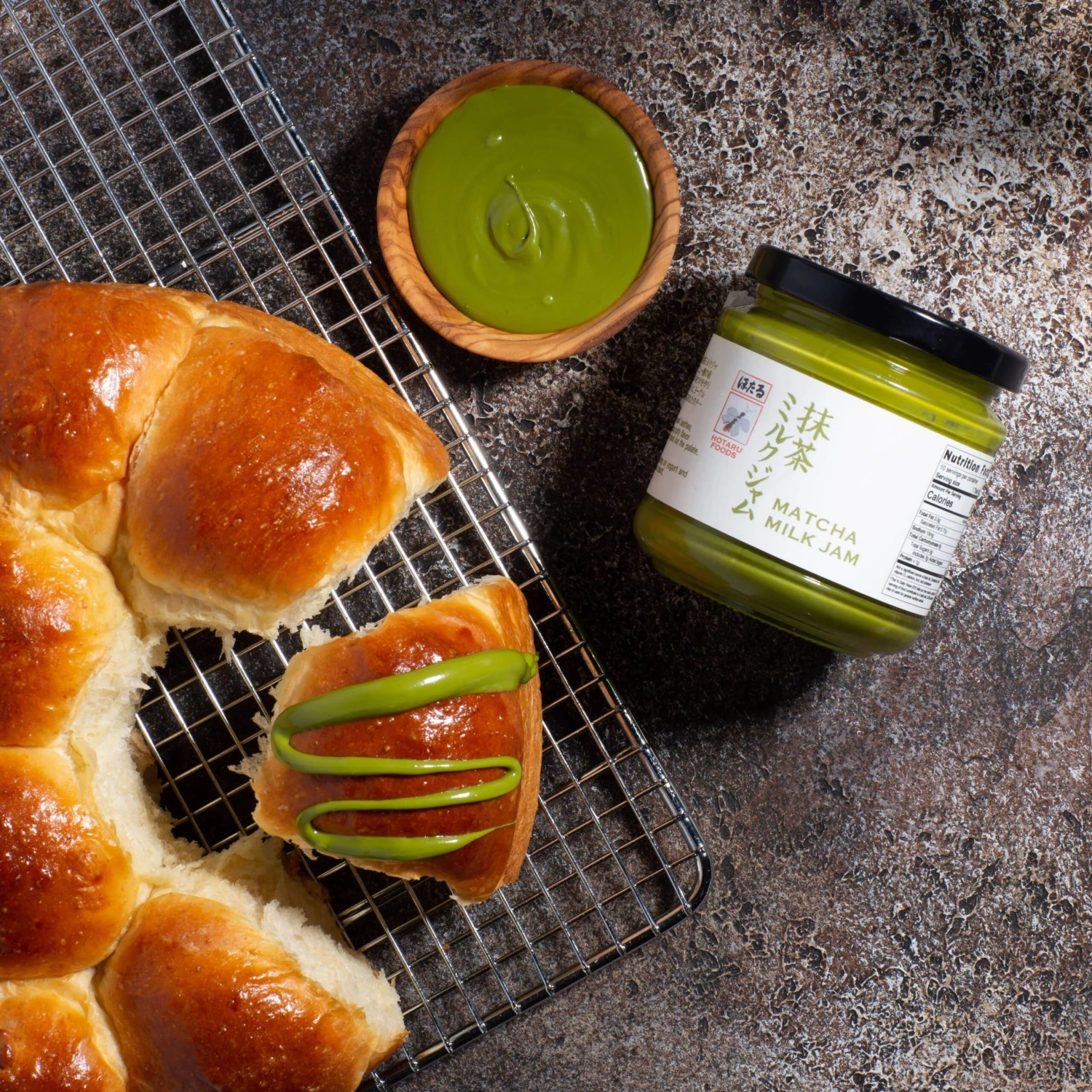 Hotaru Foods Matcha Milk Jam 4 Hotaru Foods Matcha Milk Jam - Image 2