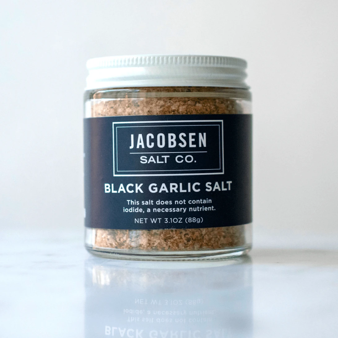Jacobsen Salt Co. Infused Black Garlic Salt 3 Jacobsen Salt Co. Infused Black Garlic Salt