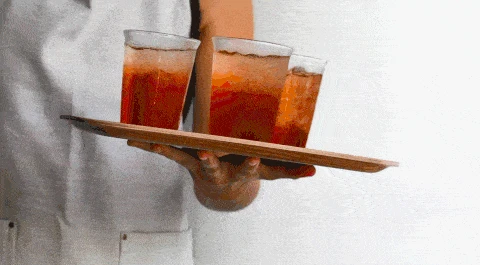 Kinto Non-Slip Wooden Tray 4 Kinto Non-Slip Wooden Tray - Image 2