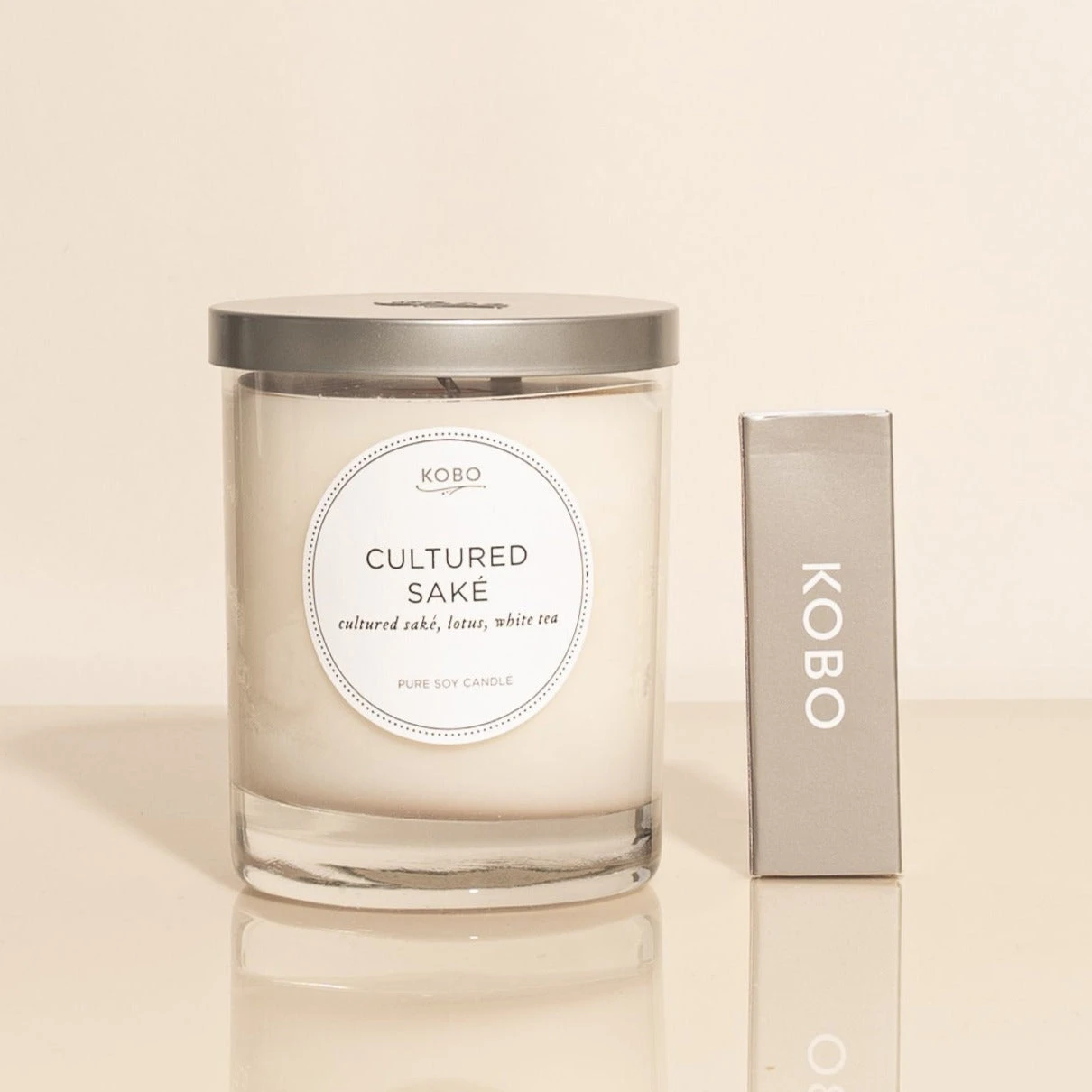 KOBO Candles - Cultured Sake 3 KOBO Candles - Cultured Sake