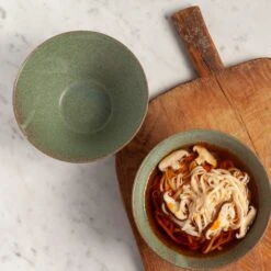 Miya Company Terra Green Ramen Bowls — Set Of 2 -Food Sale Stores kotobuki trading company ramen bowls set of 2 kotobuki trading company 27969141964857