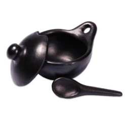 La Chamba® Salsa Dish With Spoon