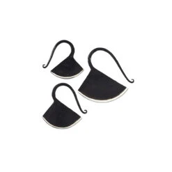 Magenta Citrine Forged Iron Cheese Knives — Set Of 3