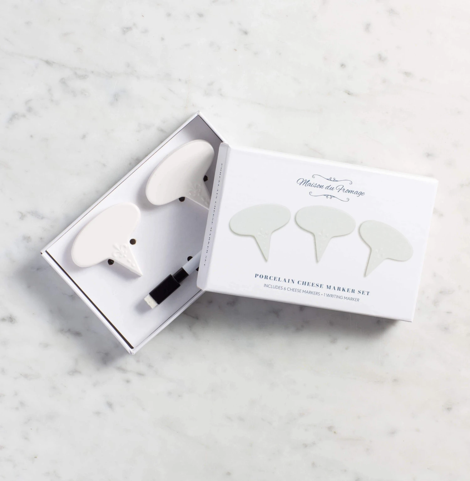 Maison Du Fromage (Cheese Marker With Pen) — Set Of 6 4 Maison Du Fromage (Cheese Marker With Pen) — Set Of 6 - Image 2