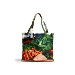 Maron Bouillie Market Tote "Radish - Carrots"