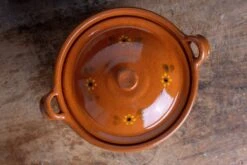 Mexican Terra Cotta Medium Lidded Cazuela Pot -Food Sale Stores mexican terra cotta medium lidded cazuela pot ancient cookware 13440250839097