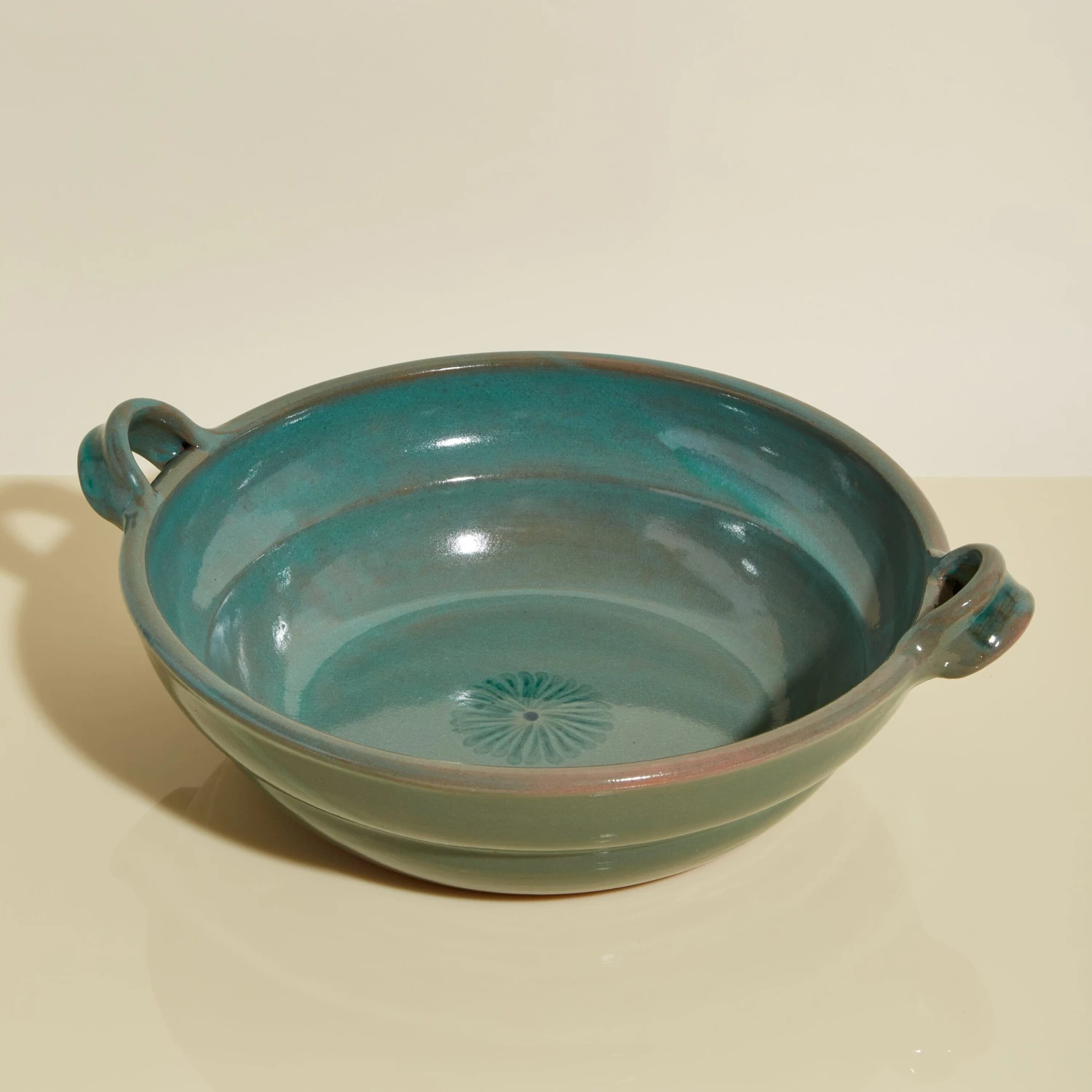 Mexican Unlidded Clay Cazuela 4 Mexican Unlidded Clay Cazuela - Image 2