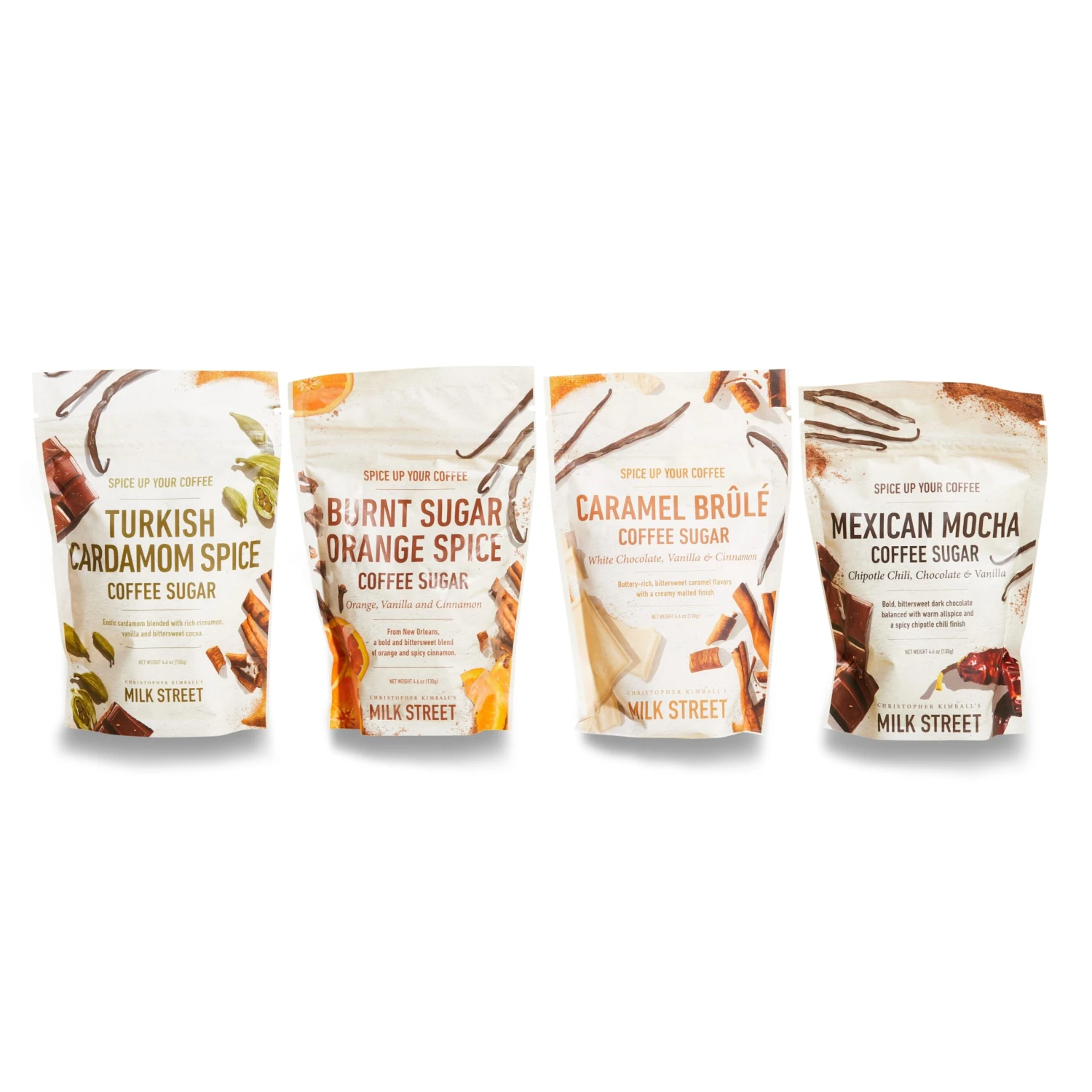 Milk Street Coffee Sugars Variety Pack — Set Of 4 3 Milk Street Coffee Sugars Variety Pack — Set Of 4