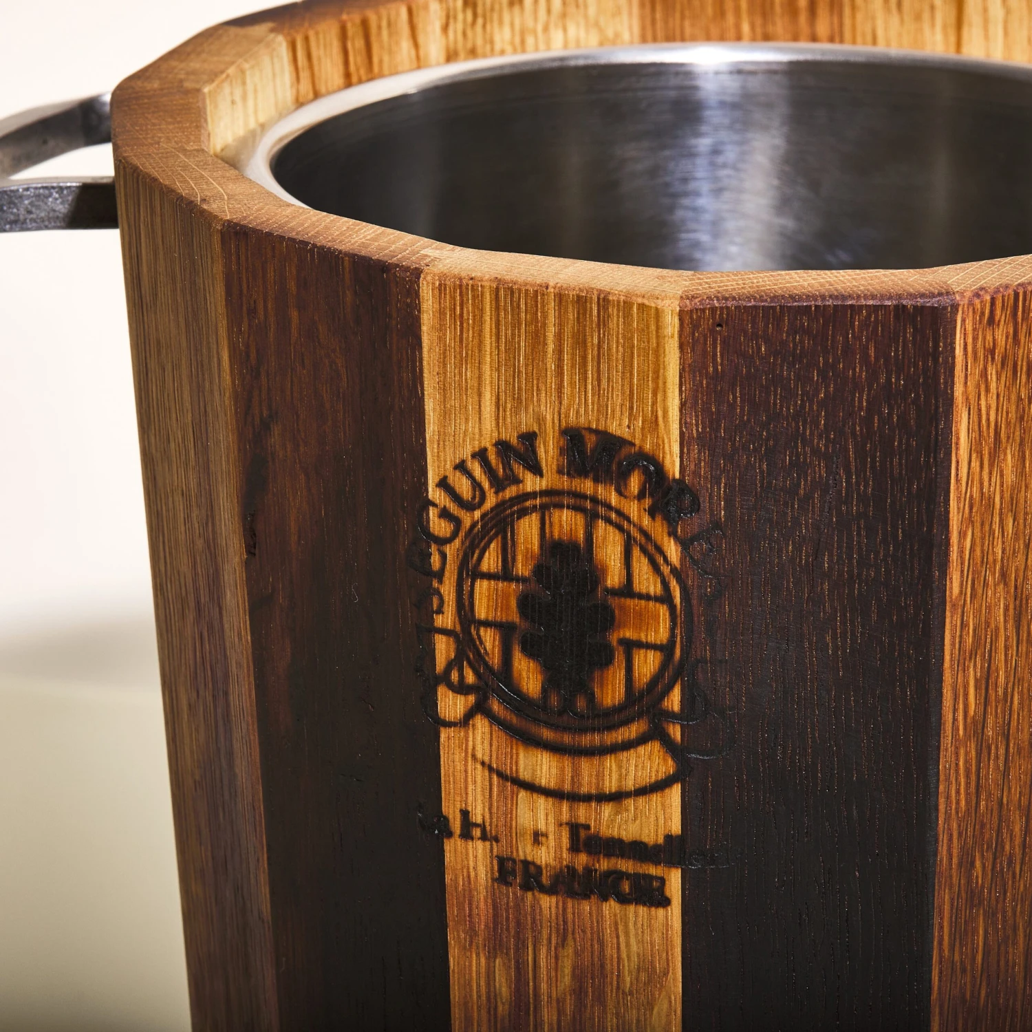 Provence Platters French Oak Ice Bucket 6 Provence Platters French Oak Ice Bucket - Image 4