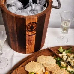 Provence Platters French Oak Ice Bucket 8 Provence Platters French Oak Ice Bucket -Food Sale Stores provence platters french oak ice bucket housewares provence platter 431540