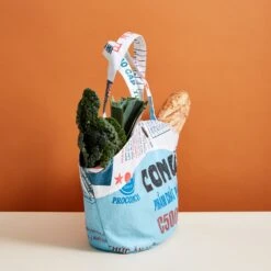 Serrv International Recycled Feed Bag Market Tote -Food Sale Stores serrv recycled feedbag market tote serrv international 703261