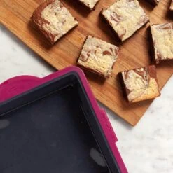 Trudeau Structure Silicone Pro 8" Square Cake Pan -Food Sale Stores trudeau structure silicone 8 square pro cake pan milk street store 28378180288569