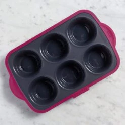 Trudeau Structure Silicone Pro Jumbo 6-Cup Muffin Pan -Food Sale Stores trudeau structure silicone pro jumbo 6 cup muffin pan trudeau 28378295795769