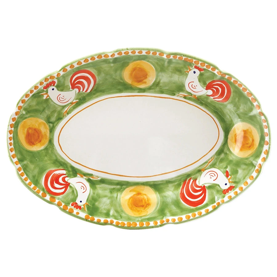 Vietri Campagna Collection Oval Platter 6 Vietri Campagna Collection Oval Platter - Image 4