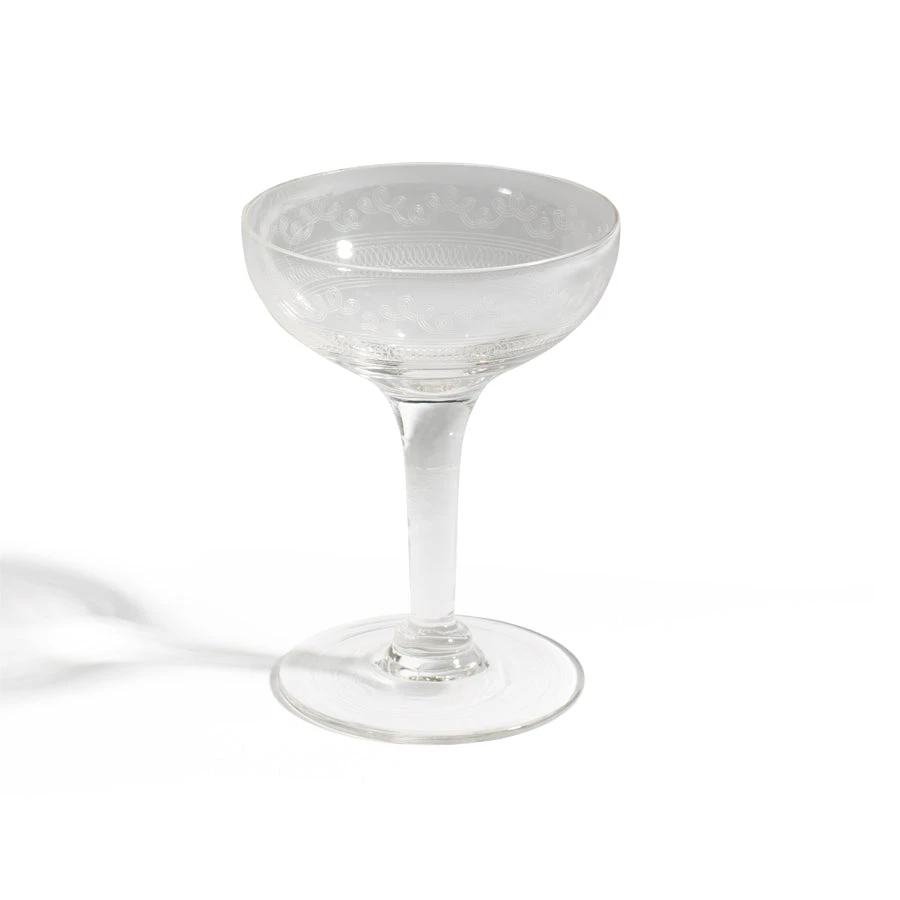 Vintage Champagne Coupes — Set Of 2 3 Vintage Champagne Coupes — Set Of 2