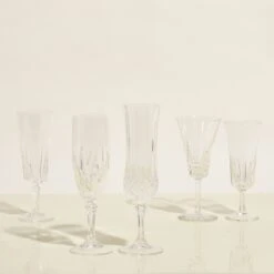 Vintage Champagne Flutes — Set Of 2 8 Vintage Champagne Flutes — Set Of 2 -Food Sale Stores vintage champagne flutes set of 2 housewares elsie green 335227