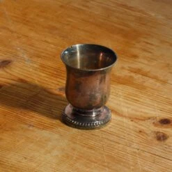 Vintage French Silver Jigger (Shot Glass) -Food Sale Stores vintage french silver jigger shot glass housewares elsie green footed 341046