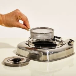 Wahei Freiz Stainless Steel Cube Kettle -Food Sale Stores wahei freiz stainless steel cube kettle equipment wahei freiz 545317