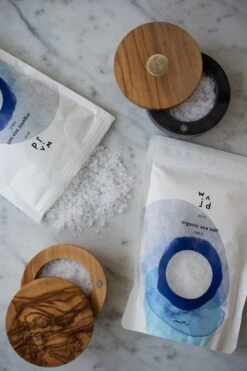 WAJD Coarse Sea Salt -Food Sale Stores wajd coarse sea salt olive oil harvest 11522546761785