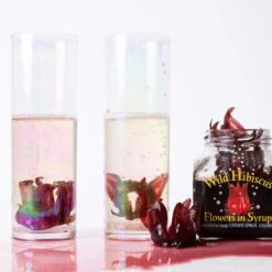 Wild Hibiscus Flower Co. Flowers In Syrup -Food Sale Stores wild hibiscus flower co flowers in syrup wild hibiscus flower co 28277206974521