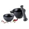 Zassenhaus Cast-Iron Mortar And Pestle Three-Piece Set -Food Sale Stores zassenhaus cast iron mortar and pestle three piece set zassenhaus 28315474821177